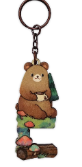 KeyChain with Phone Holder