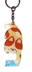 KeyChain with Phone Holder