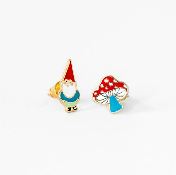 22k Gold-Gilt Earrings