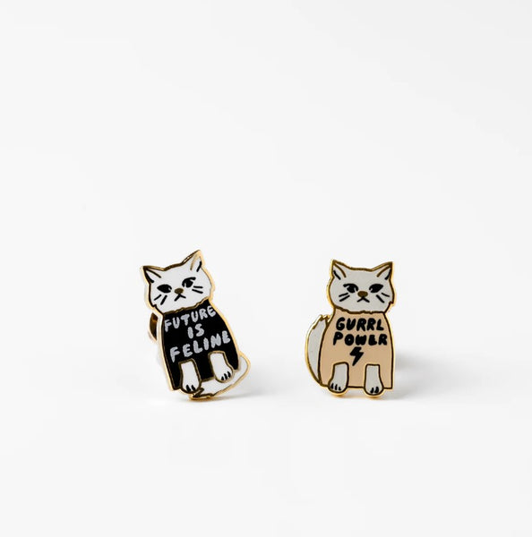 22k Gold-Gilt Earrings