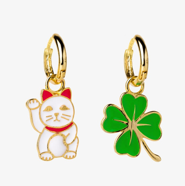 22k Gold-Gilt Earrings