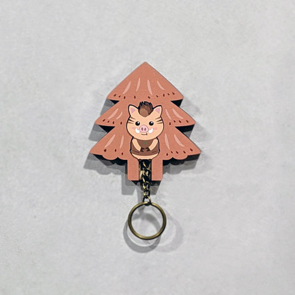 Key House - Tree series #Fawn #Koala #Pig
