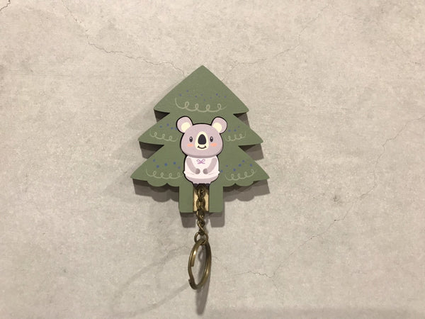 Key House - Tree series #Fawn #Koala #Pig