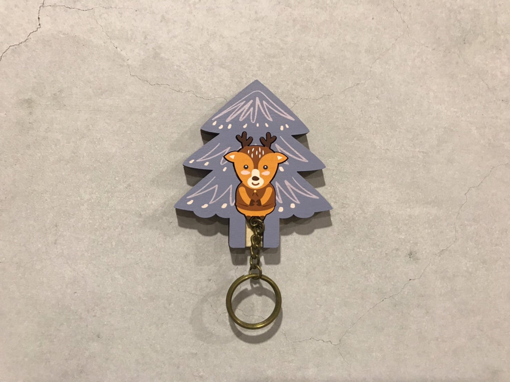 Key House - Tree series #Fawn #Koala #Pig