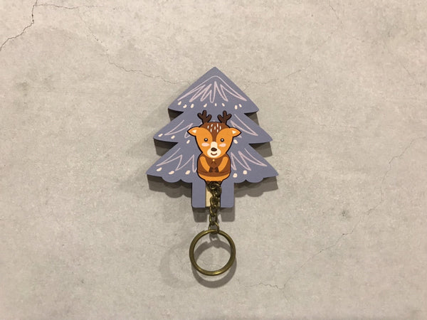Key House - Tree series #Fawn #Koala #Pig