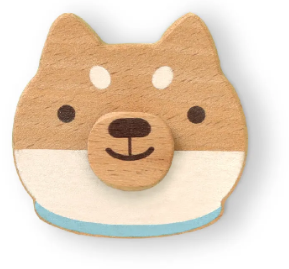 Wooden Magnetic Memo Holder