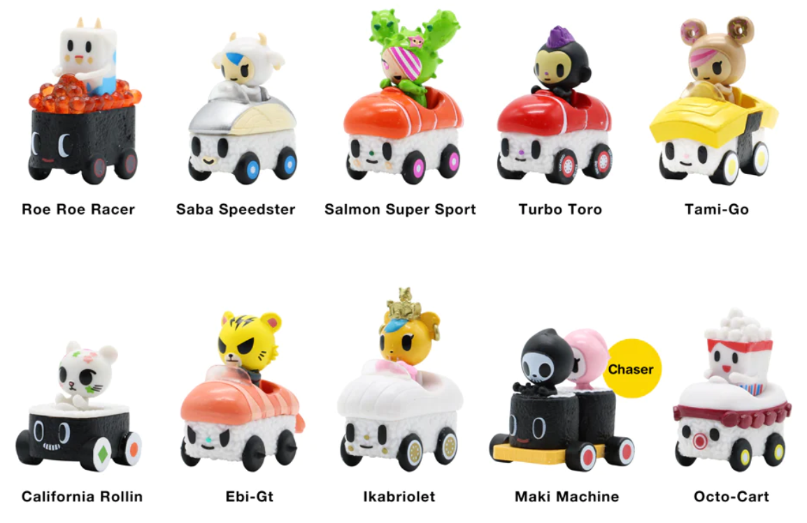 Sushi Cars Minis Blind Bag