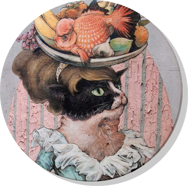 Hsu Jose Pet Series Absorbent Ceramic Coaster