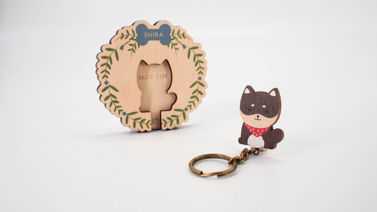 Key House #Black Shiba