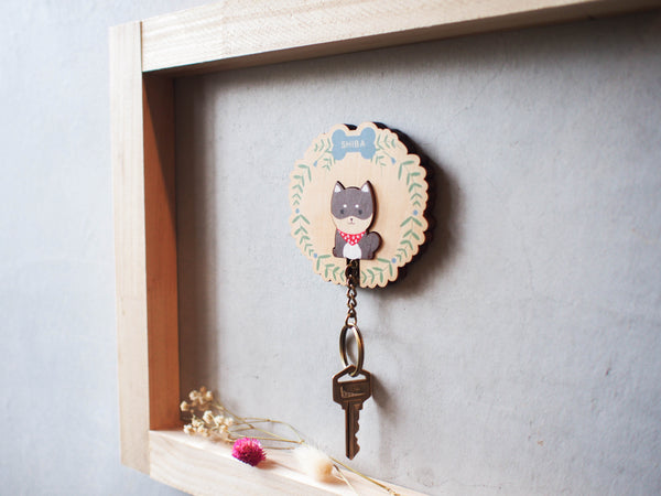 Key House #Black Shiba