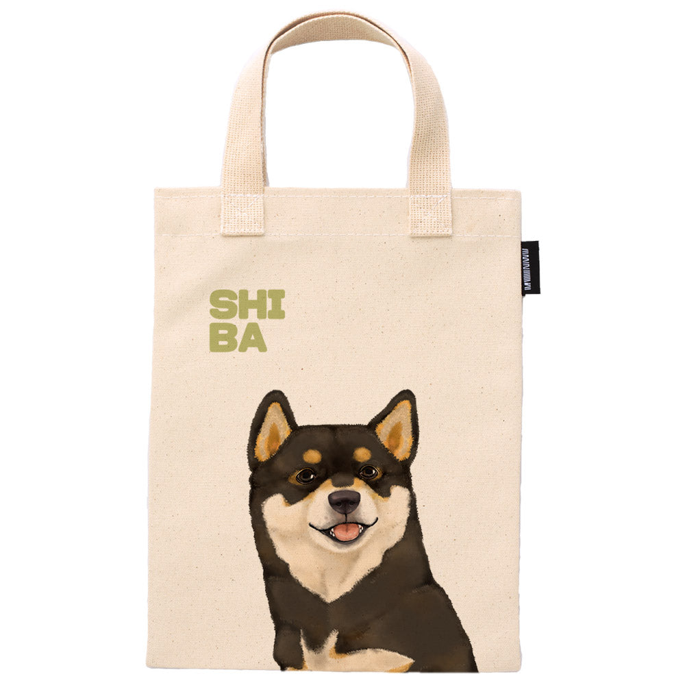Adorable Pet Canvas Tote Bag / 12 Type /  100% Hand-Made