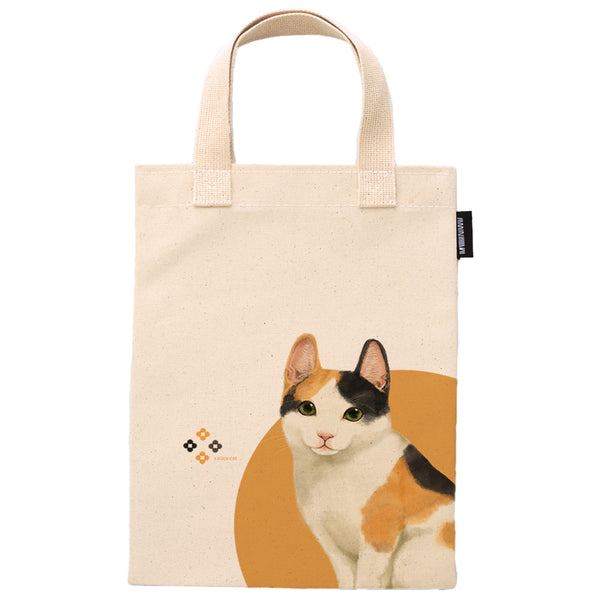 Adorable Pet Canvas Tote Bag / 12 Type /  100% Hand-Made