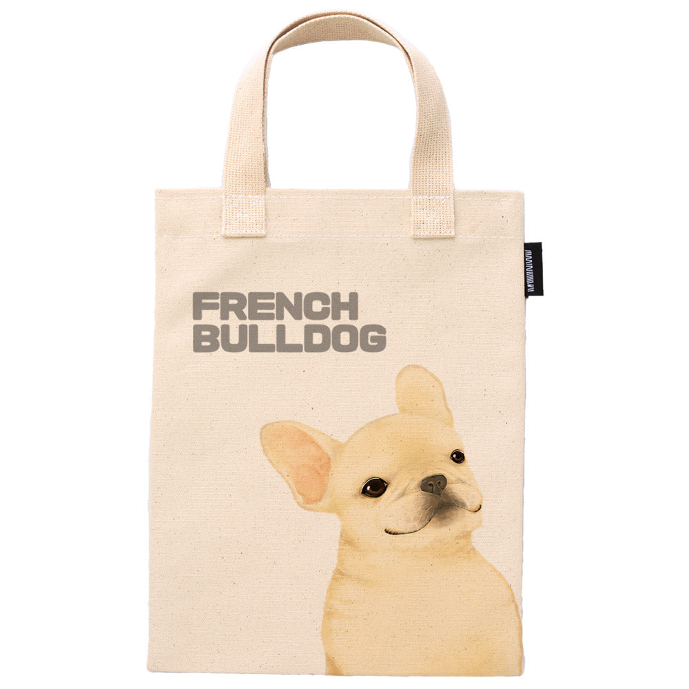 Adorable Pet Canvas Tote Bag / 12 Type /  100% Hand-Made