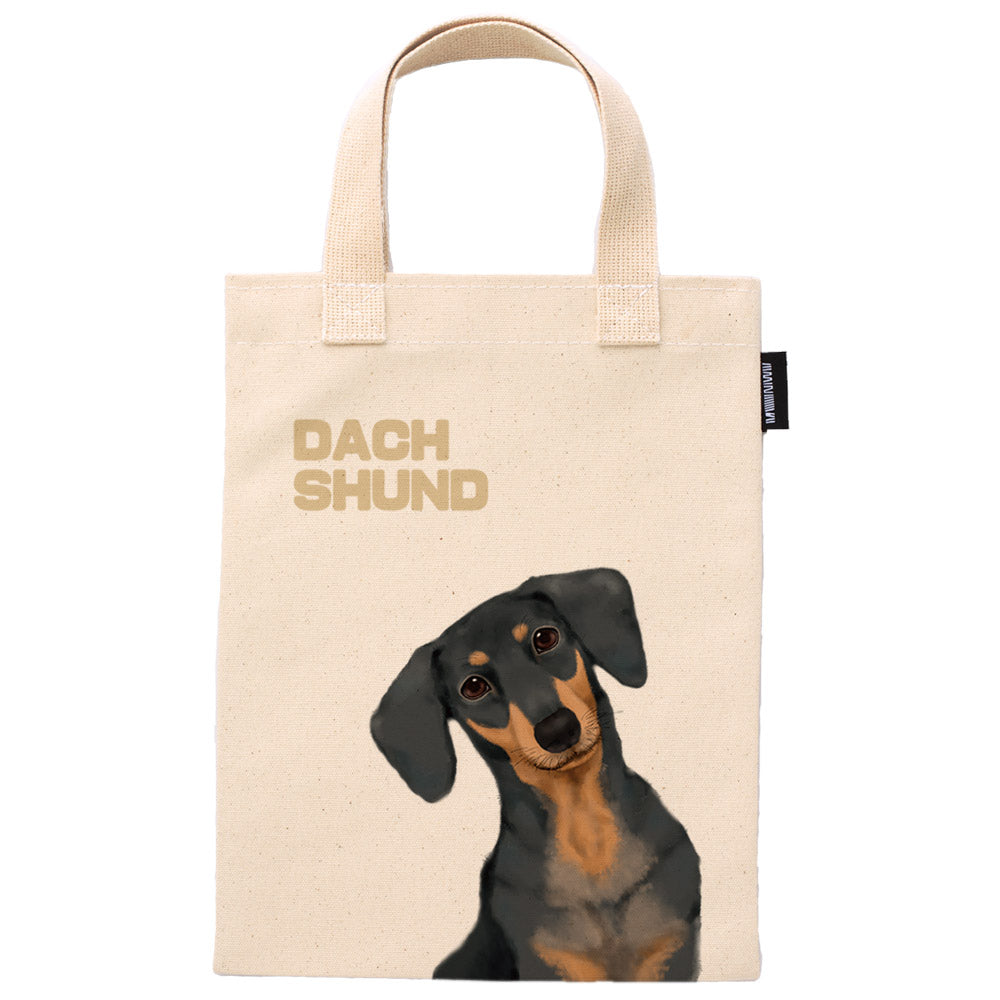 Adorable Pet Canvas Tote Bag / 12 Type /  100% Hand-Made