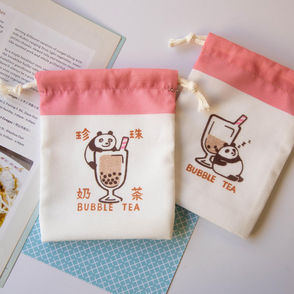 Knickknack Drawstring Bag