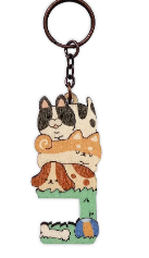 KeyChain with Phone Holder