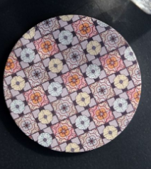 Limited Series / Majolica tile / Absorbent Ceramic Coasters