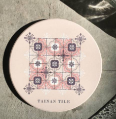 Limited Series / Majolica tile / Absorbent Ceramic Coasters