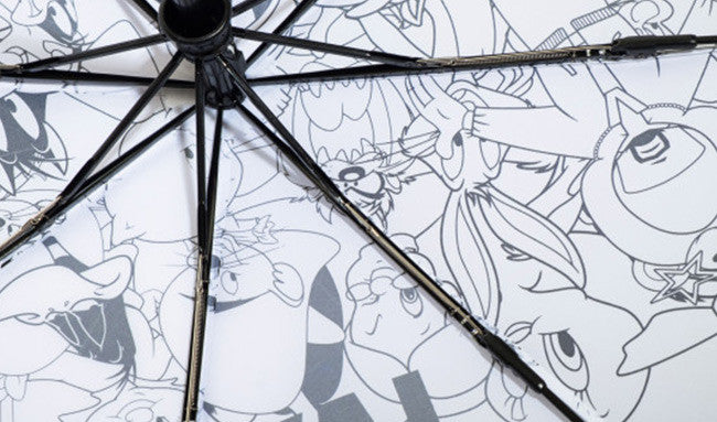 PHANTACi X Looney Tunes Umbrella - White