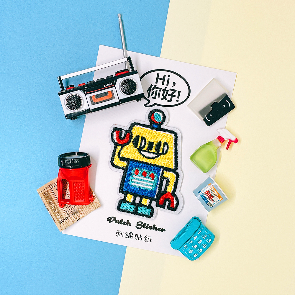 Embroidery Stickers/ Patches/ Stickers for Laptop / Patches for Clothes