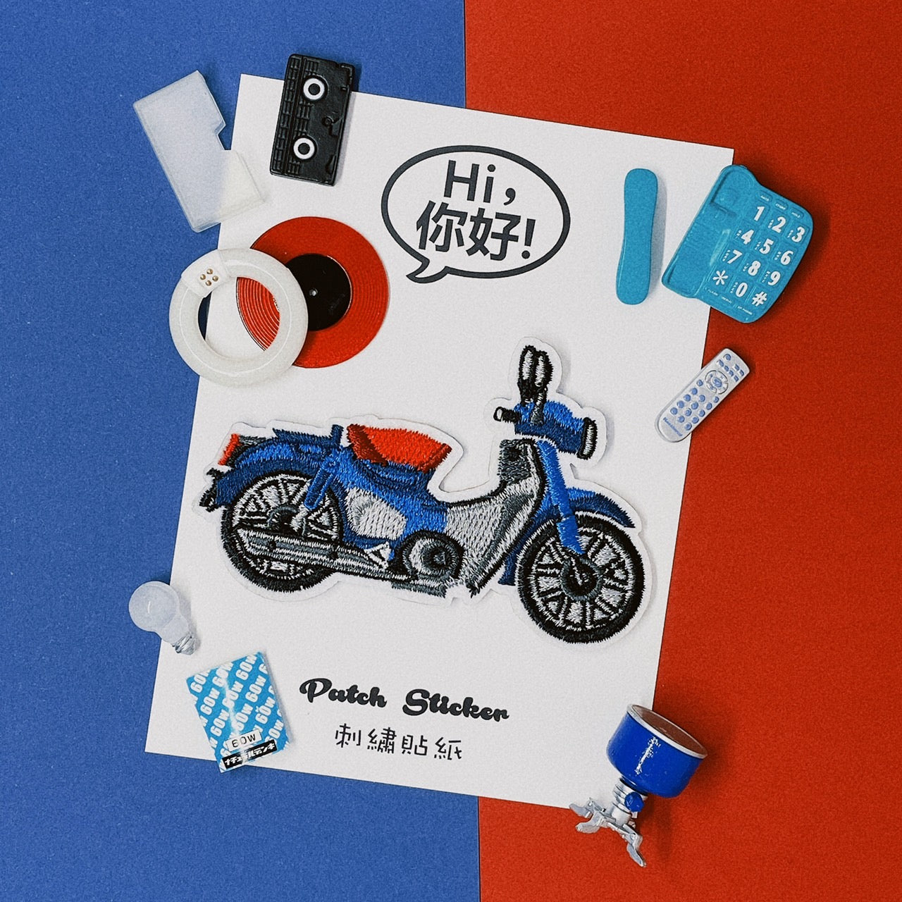 Embroidery Stickers/ Patches/ Stickers for Laptop / Patches for Clothes