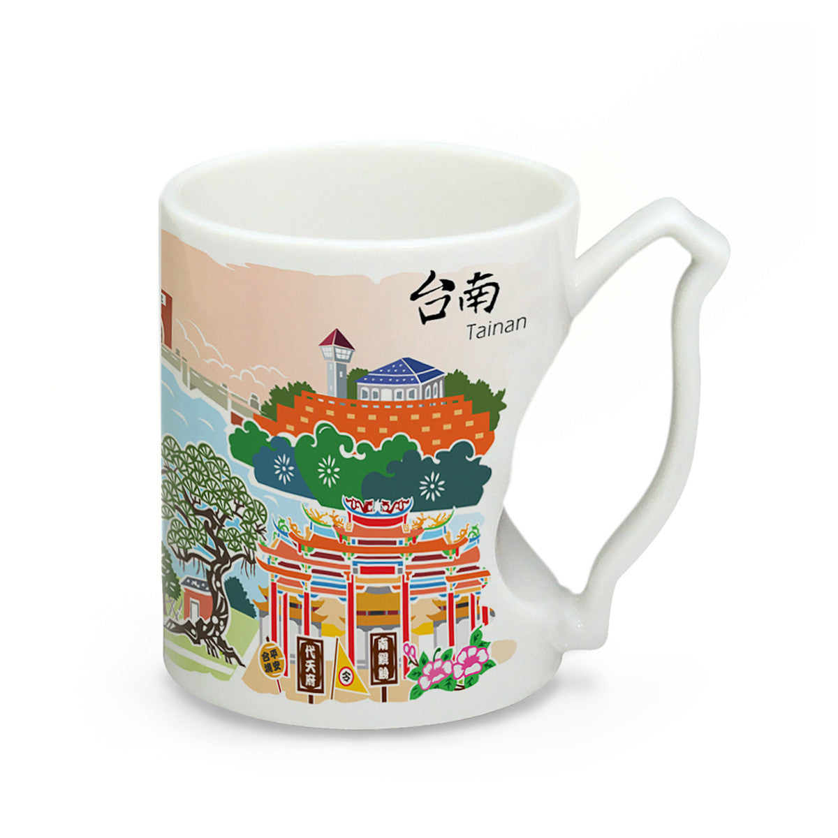 Taiwan Mug Le Tour Taiwan Series- Tainan – M2M Creative by Gee Yu