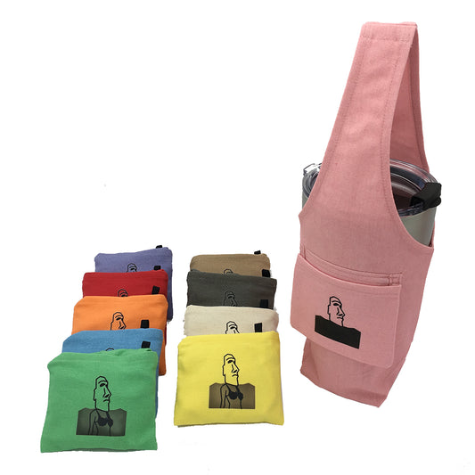 Eco-friendly Reusable Beverage Bag / Cup Holder Color Changing Bag  #Little Witch