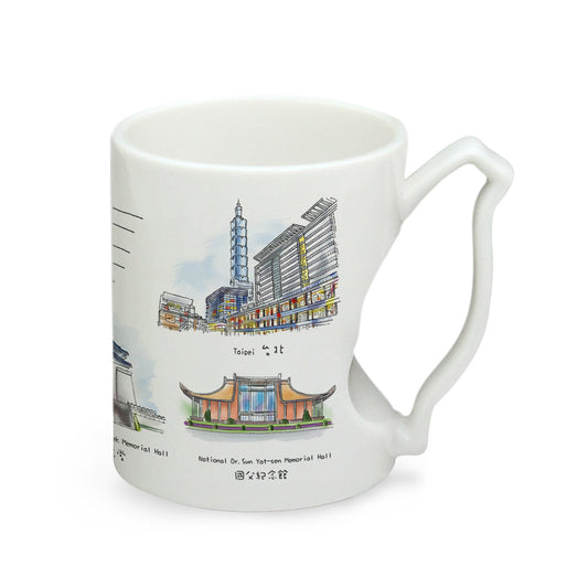 Taiwan Mug Attractions Series- Taipei City