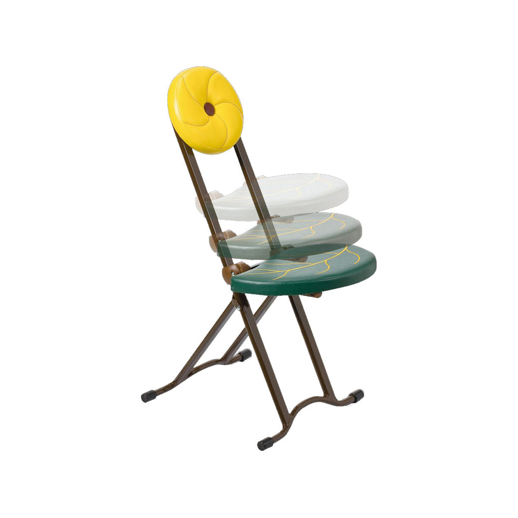 Adjustable Sectionless Folding Chair - Sun Flower