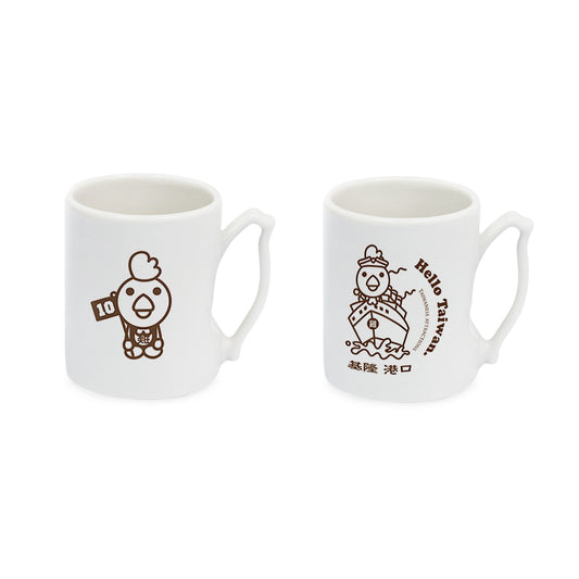 Zodiac Tour Taiwan Mug Set- Rooster