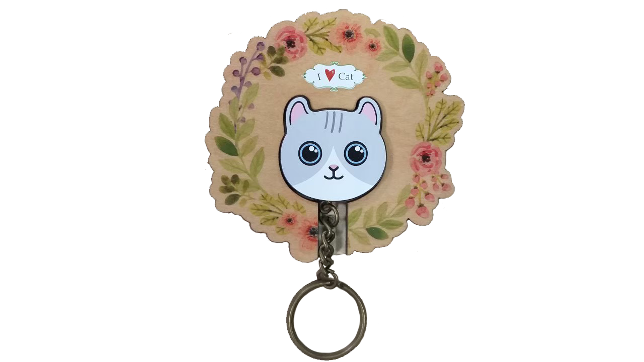 Key House I LOV CAT #ginger cats #tortoiseshell #tabby