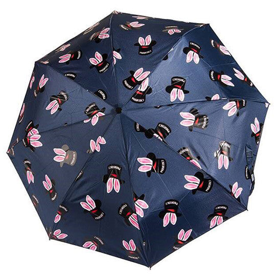 PHANTACi Auto-Open Umbrella - Hat Trick Pattern/ Blue