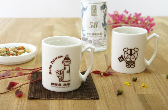 Zodiac Tour Taiwan Mug Set- Dog