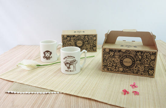 Zodiac Tour Taiwan Mug Set- Monkey