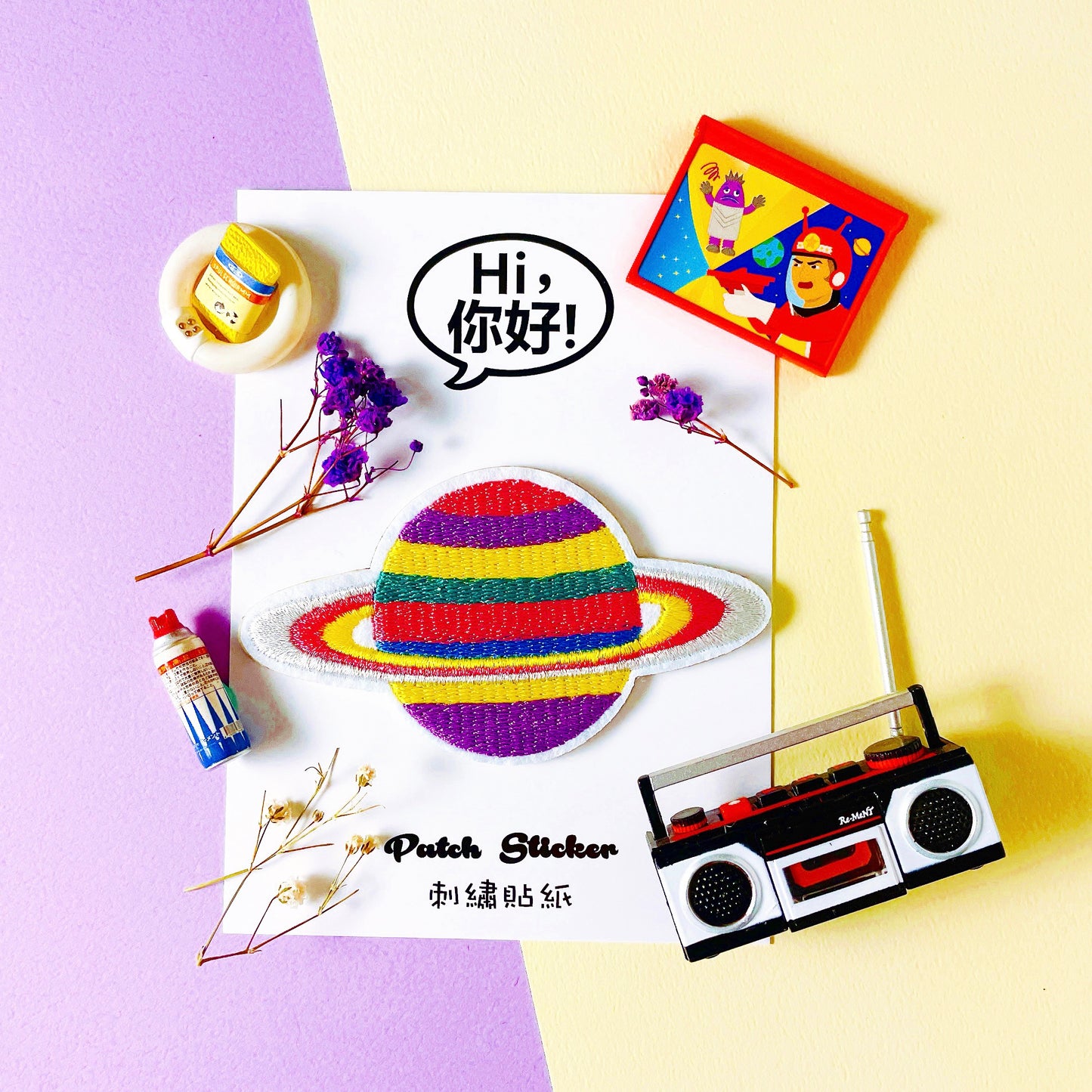 Embroidery Stickers/ Patches/ Stickers for Laptop / Patches for Clothes