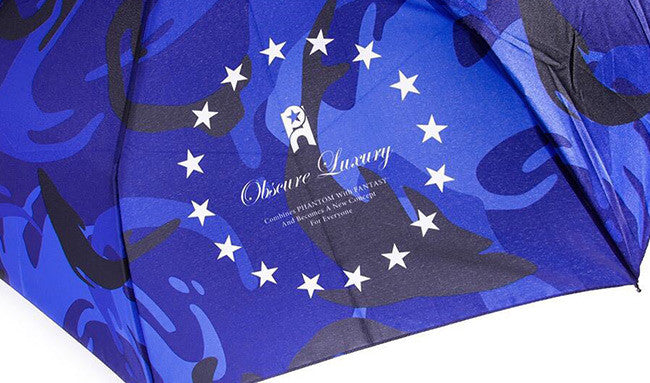 PHANTACi Auto-Open Umbrella - Shark Camo