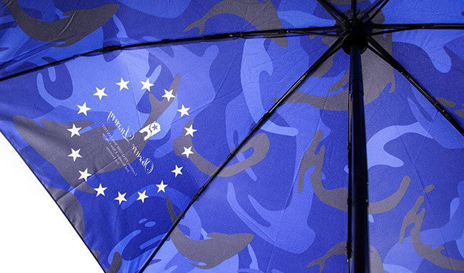 PHANTACi Auto-Open Umbrella - Shark Camo