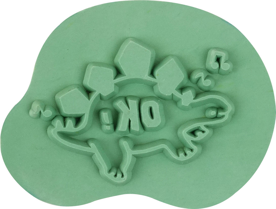 DIY Seal Postcard Dinosaur