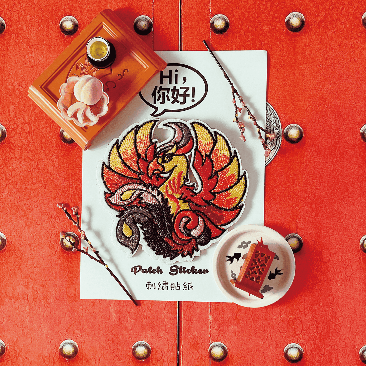 Embroidery Stickers/ Patches/ Stickers for Laptop / Patches for Clothes