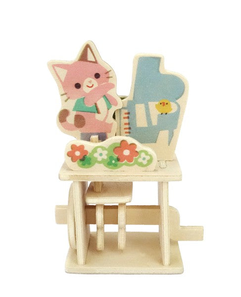 DIY Wooden Theater Playground