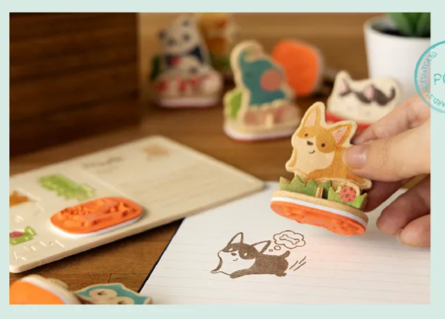 DIY Seal Postcard - World Famous Travel Spot Series