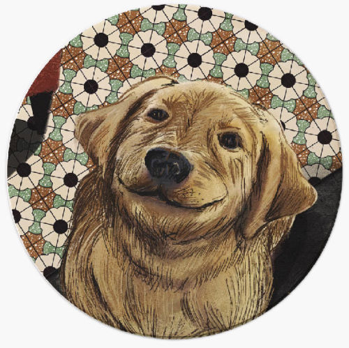 Lack of Brick Pet Series Absorbent Ceramic Three-Dimensional Coaster