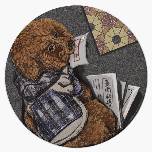 Lack of Brick Pet Series Absorbent Ceramic Three-Dimensional Coaster