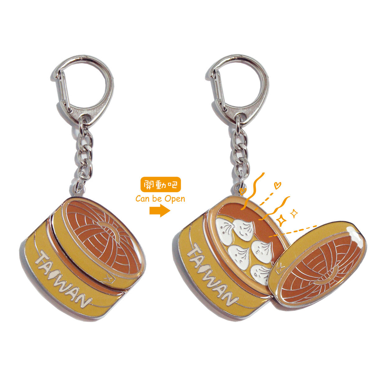 Fun Taiwan Key Holder - Steamed Dumpling