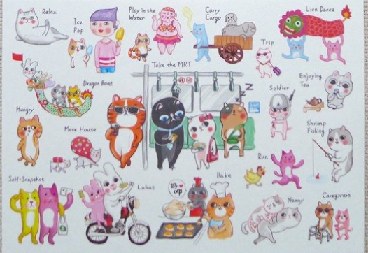 Foodie Taiwanese Food PostCard | All Types