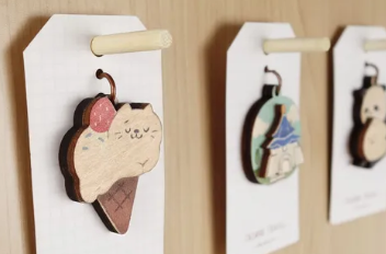 Creative Wooden KeyChain