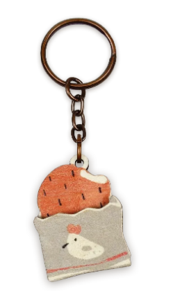 Creative Wooden KeyChain