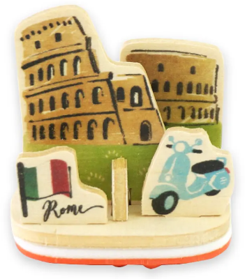 DIY Seal Postcard - World Famous Travel Spot Series