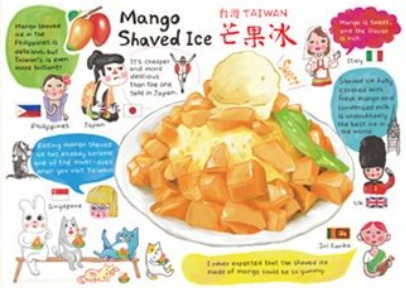 Foodie Taiwanese Food PostCard | All Types