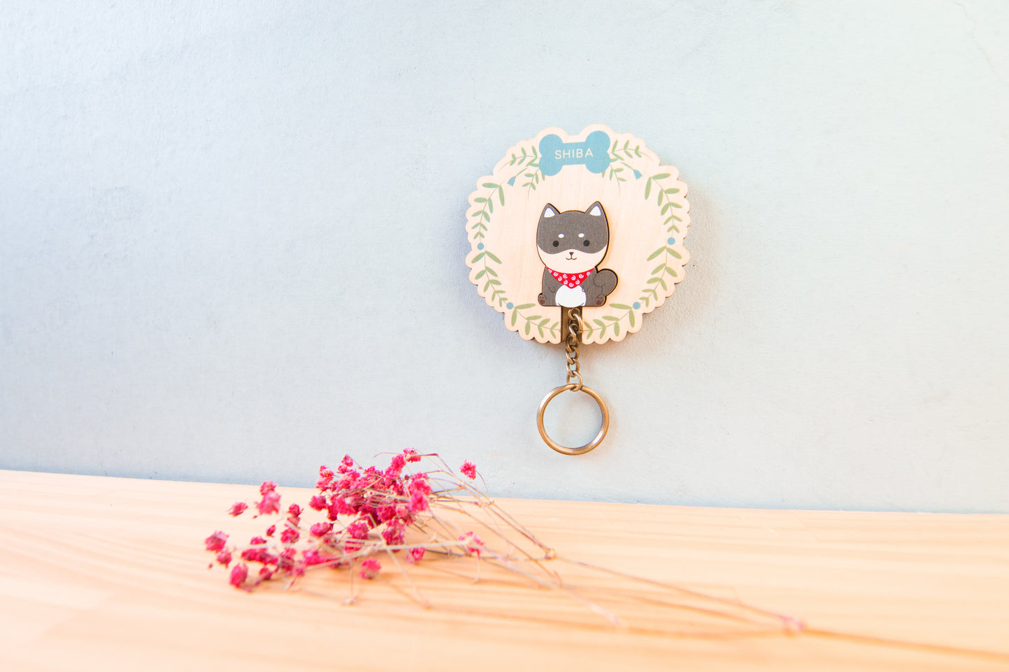 Key House #Black Shiba